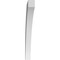 Ekena Millwork 3 1/2-in. W x 32-in. D x 36-in. H Thorton Architectural Grade PVC Knee Brace BRCP035X32X36THR - alternate 6